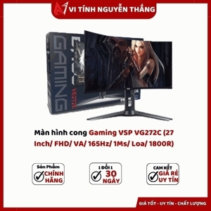 Màn hình máy tính VSP VG272C - 27 inch