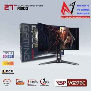 Màn hình máy tính VSP VG272C - 27 inch