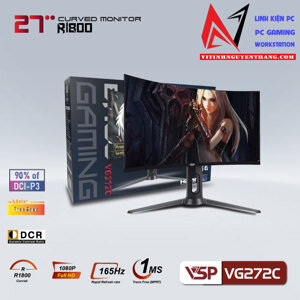 Màn hình máy tính VSP VG272C - 27 inch