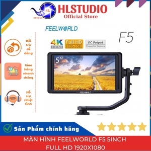 Màn hình monitor FeelWorld F5 5in IPS 4K HDMI out in