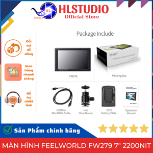 Màn hình monitor Feelworld FW279 7inches 4K 2200nit