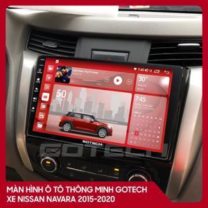 Màn hình ô tô thông minh Gotech cho xe Nissan Navara