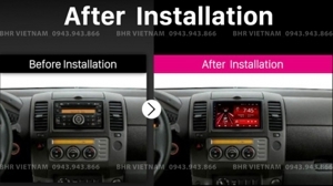 Màn hình ô tô thông minh Gotech cho xe Nissan Navara