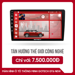 Màn hình ô tô thông minh Gotech GT6 New