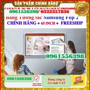 Màn hình tương tác Samsung Flip 65 inch 4K LH65WMRWBGCXXV