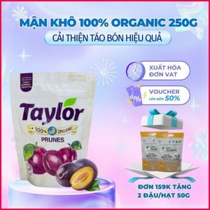 Mận khô Taylor Organic 250g