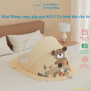 Màn mùng gập xếp gọn chống muỗi an toàn cho bé cao cấp Kiluta