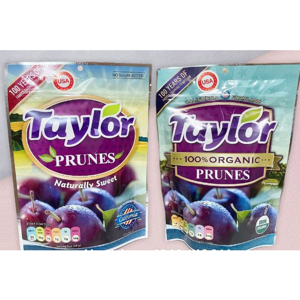 Mận sấy dẻo hữu cơ Taylor Brunes 100% Organic 250g