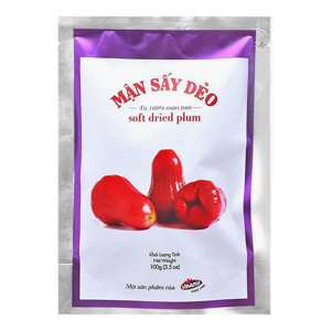 Mận sấy dẻo Vinamit - gói 100g