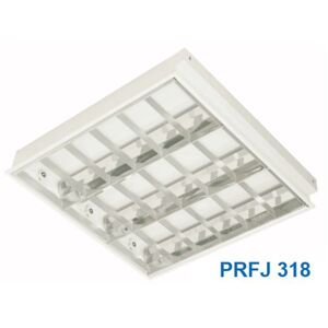 Máng đèn âm trần Inox Paragon PRFJ318