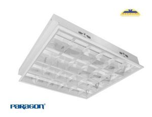 Máng đèn huỳnh quang 0m6 âm trần Paragon PRFJ418