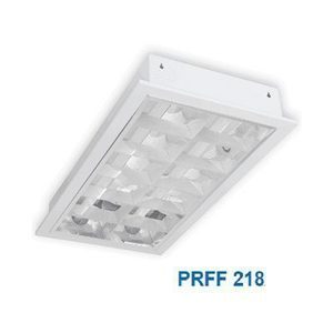 Máng đèn huỳnh quang âm trần Paragon PRFF-218 2x18W