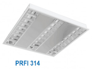 Máng đèn huỳnh quang âm trần Paragon PRFI314 14W