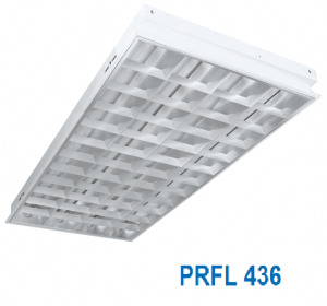 Máng đèn huỳnh quang âm trần Paragon PRFL 436 (PRFL436)