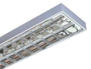 Máng đèn LED âm trần Duhal PQX125 60W