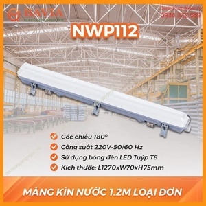 Máng đèn LED Nanoco NWP112