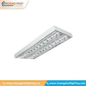 Máng đèn led phản quang lắp nổi 2x18w Duhal LDN6218