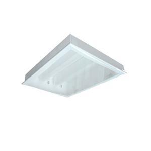 Máng đèn led tán quang âm trần chụp mica 3x9w Duhal LLA309