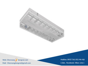 Máng đèn phản quang âm trần Paragon PRFI214 (PRFI 214)