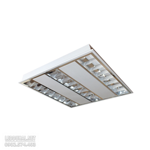 Máng đèn phản quang âm trần T5 3x28W Duhal TDA-328