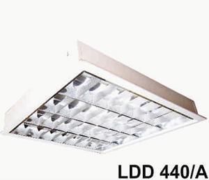 Máng đèn phản quang gắn nổi Duhal LDD440