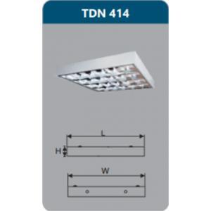 Máng đèn phản quang gắn nổi T5 4x14W Duhal TDN-414