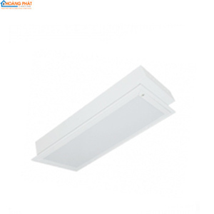 Máng đèn tán quang âm trần chụp mica Duhal LLA209