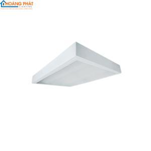 Máng đèn tán quang gắn nổi chụp mica 4x18w Duhal LLN418