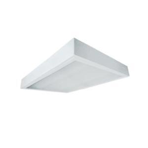 Máng đèn tán quang gắn nổi chụp mica 4x18w Duhal LLN418