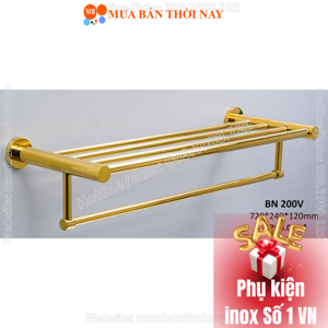 Máng khăn tầng inox 304 BAO BN-200V