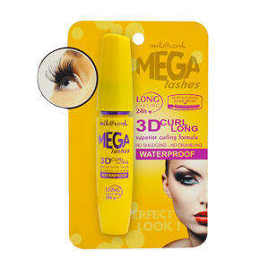 Mascara 3D Mikatvonk Mega Lashes Curl Long