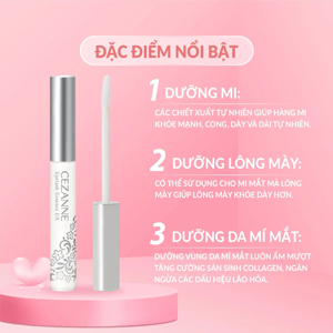 Mascara nuôi dưỡng mi dài tự nhiên Cezanne Eyelash Essence 5g