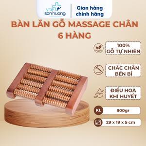 Dụng cụ massage chân bằng gỗ - 6 hàng