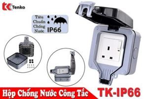 Mặt chống nước ổ cắm điện Tenko TK-IP66