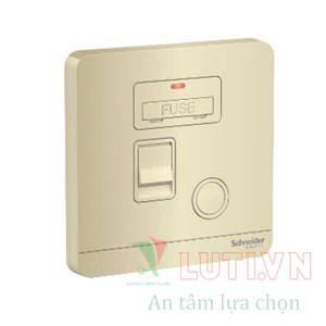 Mặt đấu dây, cầu chì 13A có đèn LED và công tắc 20A E8331DFSGN_WG_G19