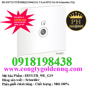 Mặt đấu dây Schneider E8331TB_WE_G19