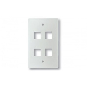 Mặt nạ 4 port Dintek Wallplate 1303-11022