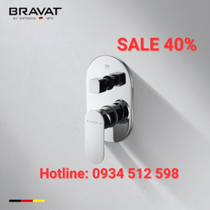 Mặt nạ âm tường Bravat P69194C-ENG