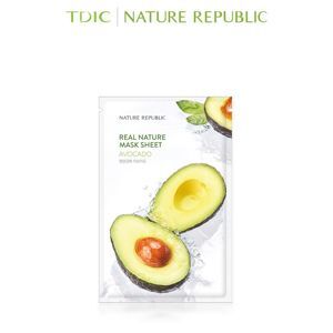 Mặt nạ bơ Nature Republic Real Nature Avocado Mask Sheet 23ml
