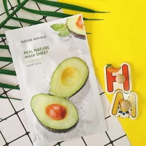 Mặt nạ bơ Nature Republic Real Nature Avocado Mask Sheet 23ml