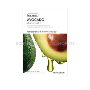 Mặt nạ bơ Real Nature Mask Avocado