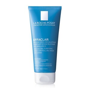 Mặt nạ bùn giúp làm sạch sâu, giảm mụn & giảm bóng nhờn trên da La Roche-Posay Effaclar Unclogging Purifying Sebo-Controlling Mask Anti-Shine 100ml