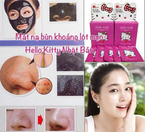 Mặt nạ bùn lột Hello Kitty