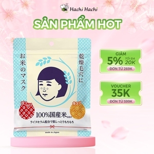 Mặt nạ cám gạo Keana Rice Mask 10 miếng