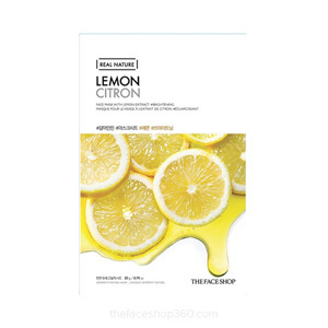 Mặt nạ chanh The Face Shop Real Nature Mask Lemon