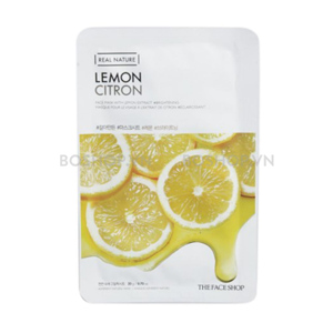 Mặt nạ chanh The Face Shop Real Nature Mask Lemon