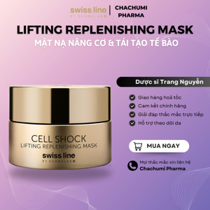 Mặt nạ chống lão hóa Cell Shock Lifting Replenishing Mask Swissline