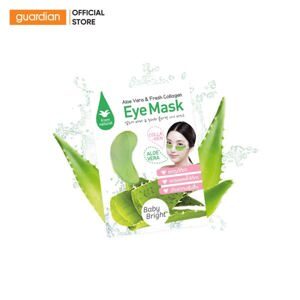 Mặt nạ đắp mắt Aloe Vera & Fresh Collagen Eye Mask Baby Bright Karmart