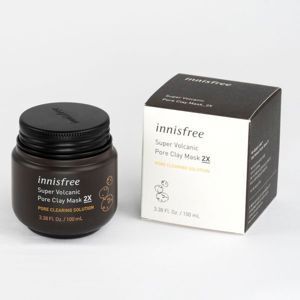 Mặt nạ đất sét Innisfree Super Volcanic Pore Clay Mask 2X - 100ml