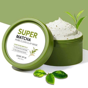 Mặt nạ đất sét se khít lỗ chân lông Some By Mi Super Matcha Pore Clean Clay Mask 100g